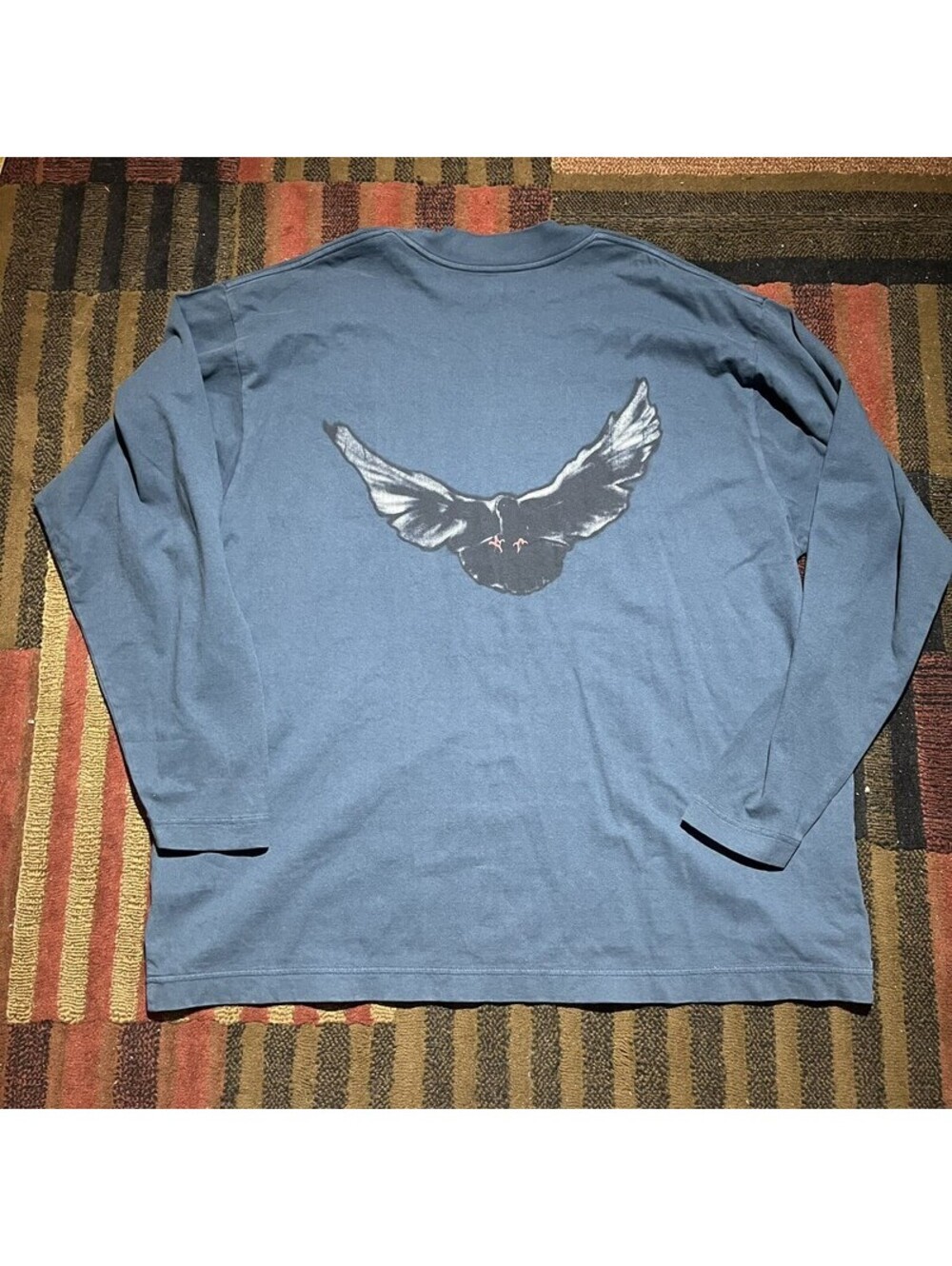 Yeezy Gap Balenciaga Dove Long Sleeve T Shirt Mens L
